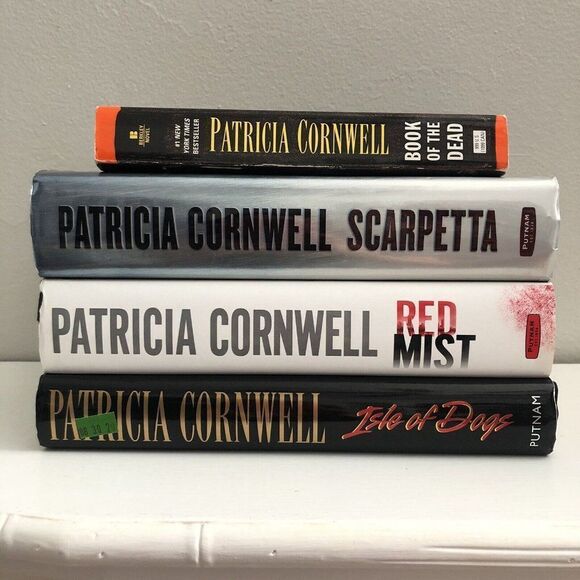 Kay Scarpetta Series (3) & Isle Of Dogs 4 Book Lot Patricia Cornwell HC & PB - Picture 2 of 3